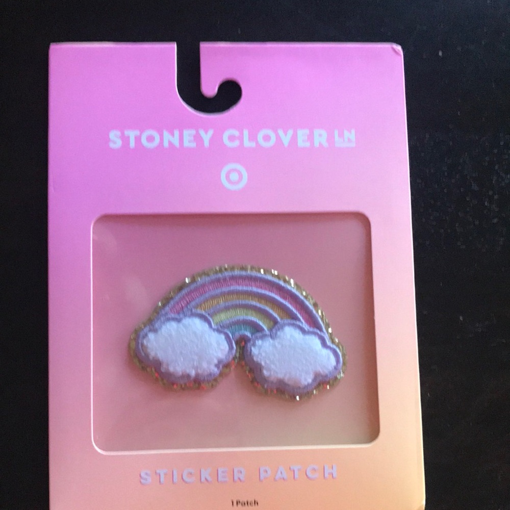 NWT Stoney Clover Lane x Target Rainbow Sticker Patch